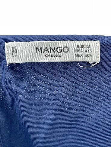 m Beden mavi Renk Mango Kısa Tulum %70 İndirimli.