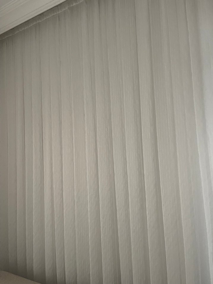 Bej Gri Çizgili Modern Perde - Görsel 2