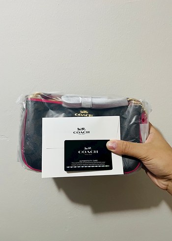 Beden pembe Renk COACH 36674 Messico Orijinal Kadın Çanta