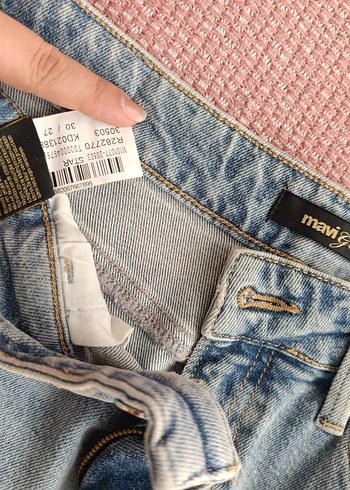 Mavi Jeans Gri Kadın Denim Midi Boy Jean