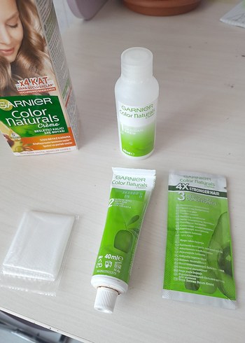 Garnier Color Naturals Saç Boyası 8N Açık Kumral - Görsel 2