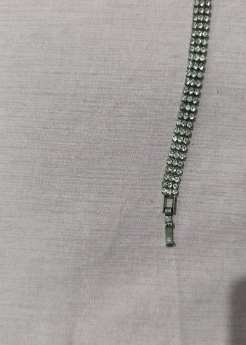 Gri Payetli Vintage Bileklik - Görsel 2