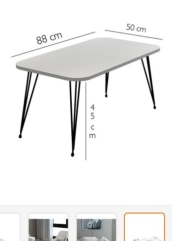 üçlü zigon sehpa ve orta sehpa - Görsel 2