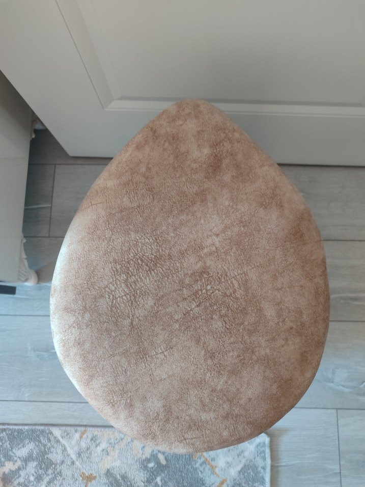 Bej Modern puf - Görsel 3