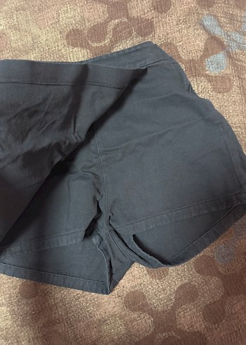 Diğer Siyah Kadın Mini Denim Şort