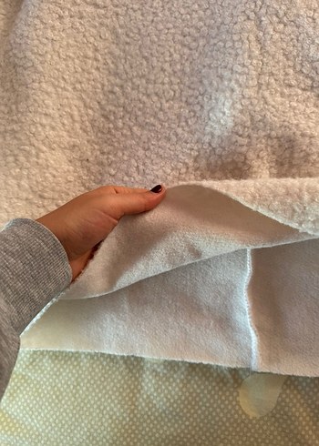 Beyaz Rahat Kesim Kadın Triko Kazak - Görsel 2