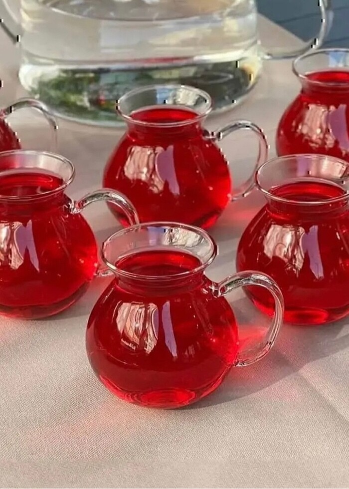 2 model mevcut Kulplu & Kulpsuz Keyfi Ala bardak - Görsel 3