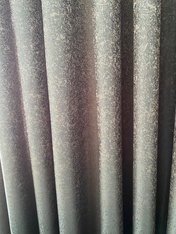 Modern Klasik Gri Düz Perde - Görsel 4