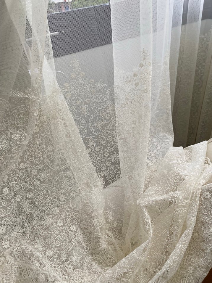 Modern Klasik Gri Düz Perde - Görsel 2