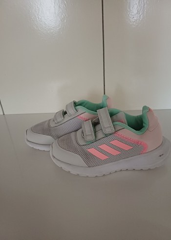 Kız Çocuk Gri Cırt Cırtlı Spor Ayakkabı - Görsel 2