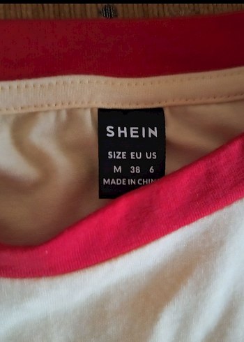 Sheinside Kısa Kollu Baskılı Tişört