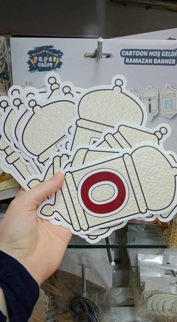 Çocuklar için Ramazan Bannerı Çok Renkli - Görsel 4