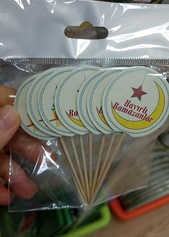 Renkli Ramazan Temalı Kürdan Süsleri - Görsel 3