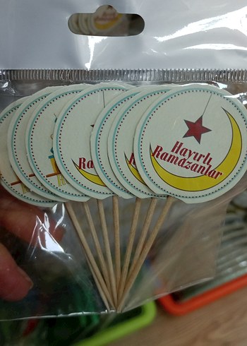 Renkli Ramazan Temalı Kürdan Süsleri - Görsel 2