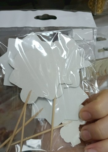 Altın Renkli Eid Mubarak Parti Süsleri - Görsel 4