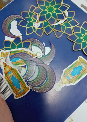 30'lu Ramazan Masa Konfeti Seti - Görsel 6