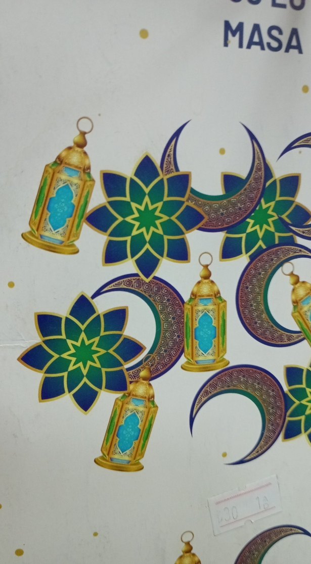 30'lu Ramazan Masa Konfeti Seti - Görsel 3