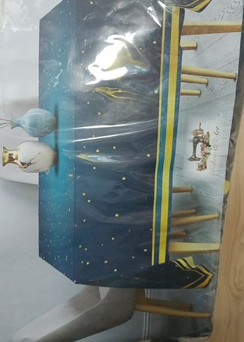 Ramazan lacivert masa örtüsü - Görsel 3