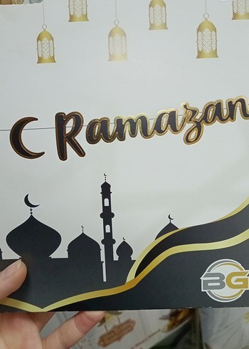 Hoşgeldin Ramazan Yazısı Dekorasyonu - Görsel 5