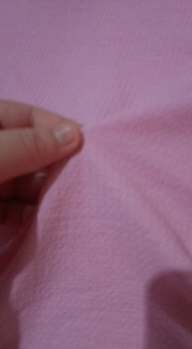 Pembe Pamuklu Kısa Kollu Tişört - Görsel 3