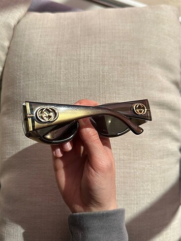 Gucci Orjinal Y2K Vintage Gucci Haki Yeşil Güneş Gözlüğü