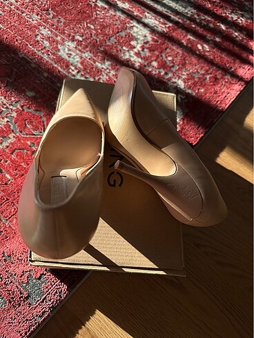 38 Beden ten rengi Renk Mango Nude Stiletto