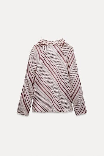 Zara Etiketli Zara Tül Bluz