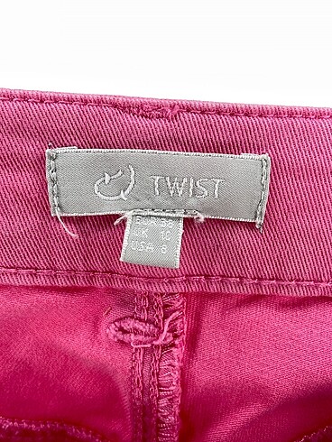 38 Beden pembe Renk Twist Jean / Kot %70 İndirimli.