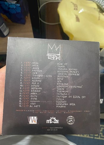 TEPKİ İMZALI ALBÜM - Görsel 2