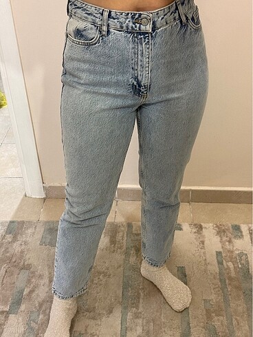 m Beden Yüksek Bel Jean