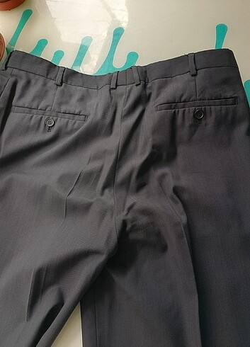 Kiğılı kumaş pantolon - Görsel 4