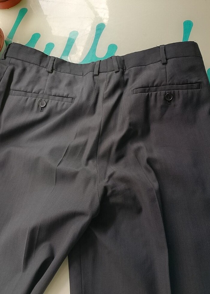 Kiğılı kumaş pantolon - Görsel 4