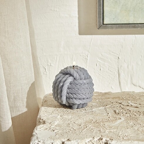 Rope Mum 2?li Mum 5-6 cm Gri