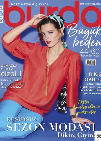 Beden Burda Büyük Bedenler Dergi Seti 2024-2025