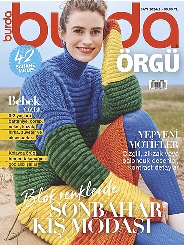 BURDA ÖRGÜ 2024