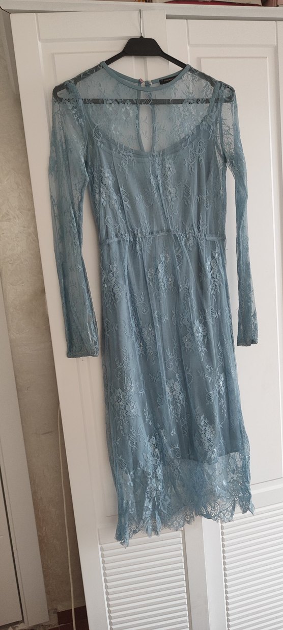 paulmark dantel elbise - Görsel 2