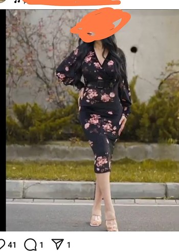 sıfır kadife elbise - Görsel 2