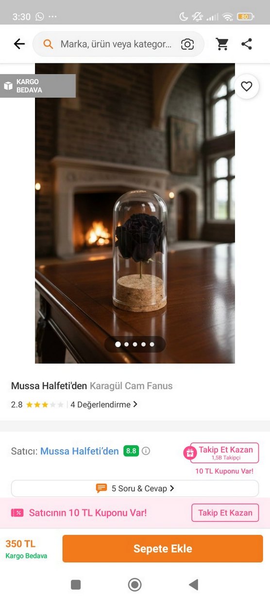 halfetiden orjinal karagül - Görsel 2