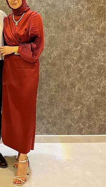 Diğer Bordo Elbise