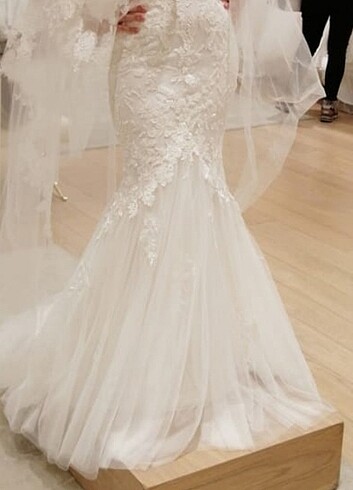 Sıfır vakko gelinlik - Görsel 8