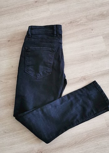 Diğer Koyu Mavi Dar Kesim Denim Jean