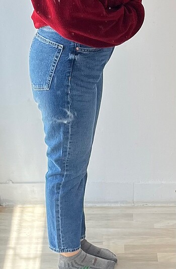 Bershka mavi Mom jean