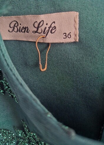 Bien life güpürlü tesettür abiye - Görsel 7