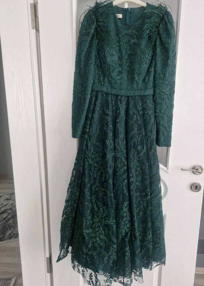 Bien life güpürlü tesettür abiye - Görsel 4