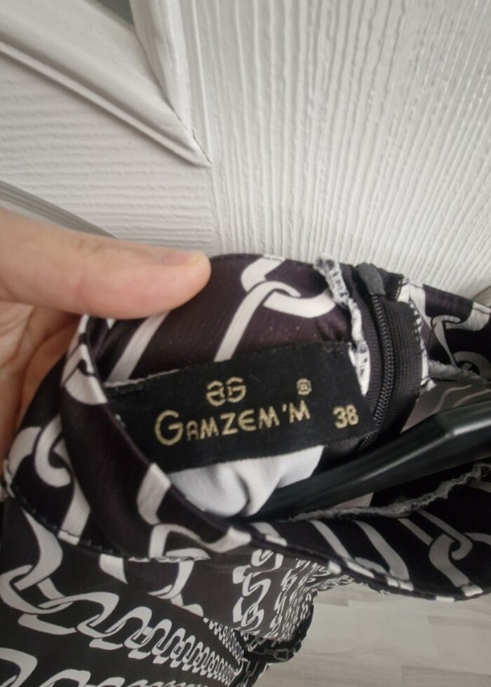 Saten elbise - Görsel 5