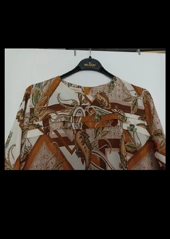 Bohem Tarz Uzun Batik Desenli 2'li Takım - Görsel 2