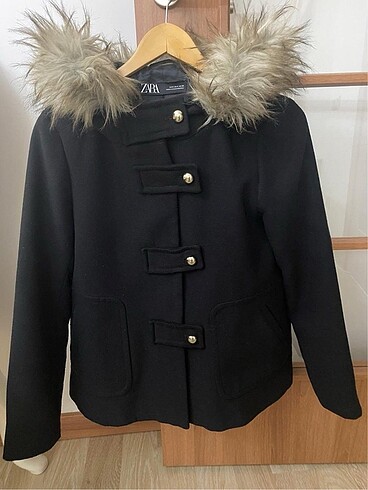 Zara kaşe mont