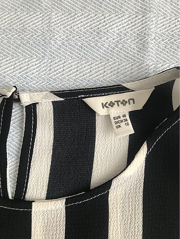 Koton Koton Şeritli Bluz