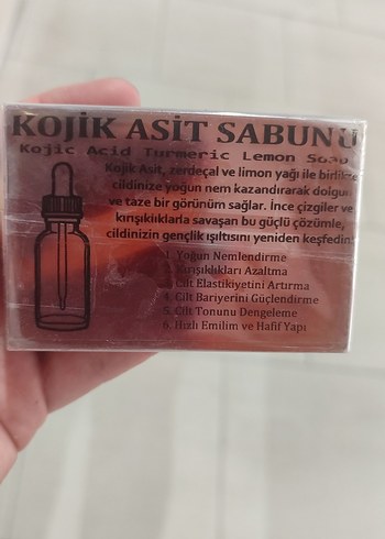 Kojik Asit Zerdeçal Limon Sabunu