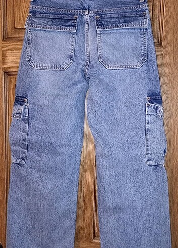 s Beden mavi Renk Kargo Jeans